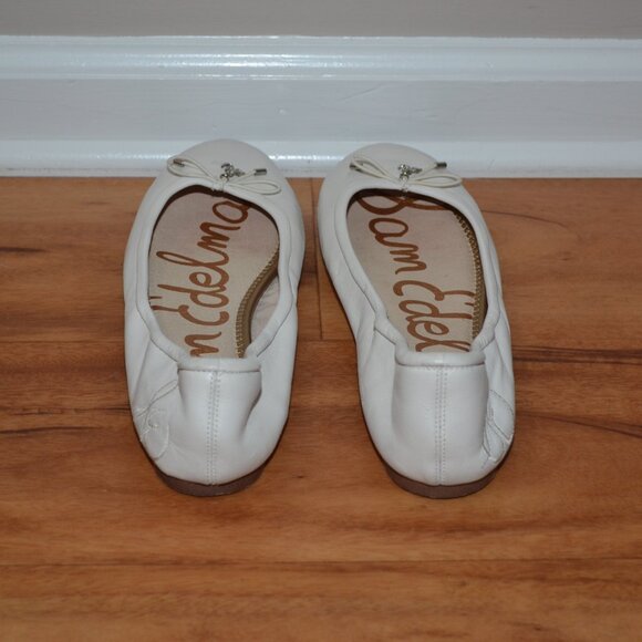 Sam Edleman LOT of 3 Felicia White, Red, Lime green Ballet flats, sz 8.5 - Picture 10 of 15